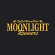 Logo of SoCal Racing Team Moonlight Runners with bold yellow text on a black background.